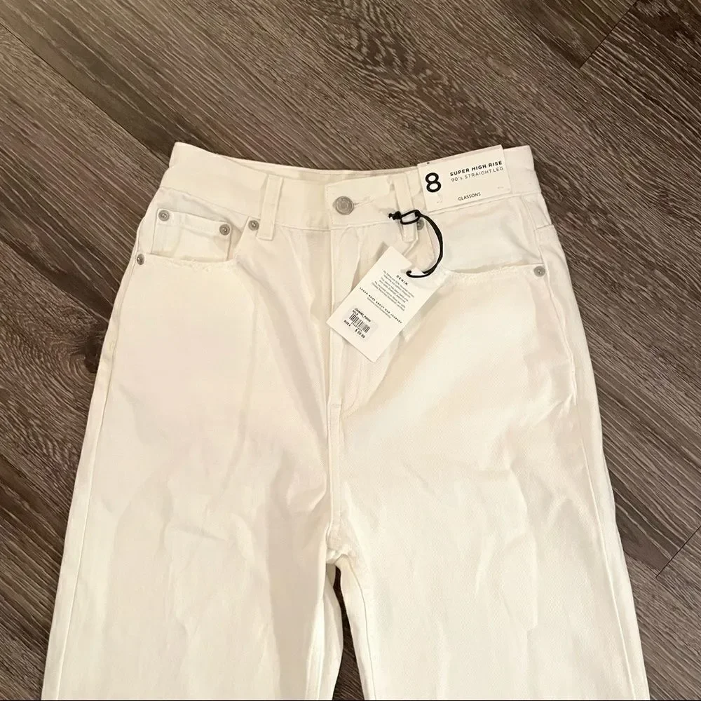 Glassons super high rise 90s straight leg